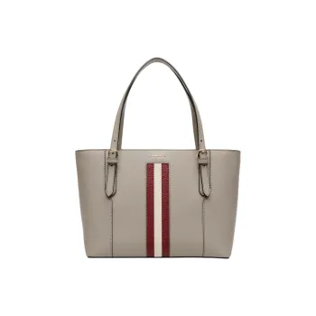 BALLY Cow Leather Tote Bag, Shopping Bag, Handbag, Shoulder Bag Women's Wheat