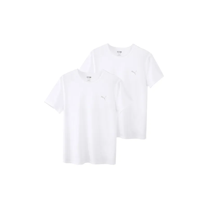 PUMA Undershirt Unisex 2 Pack White-0