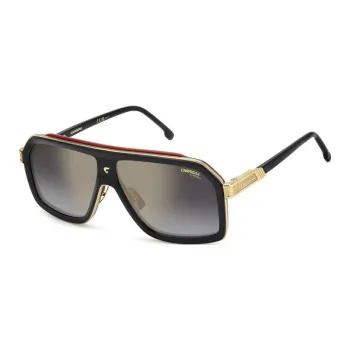 CARRERA Subject To Official Website Irregular Shape Sunglasses Unisex Black Gold