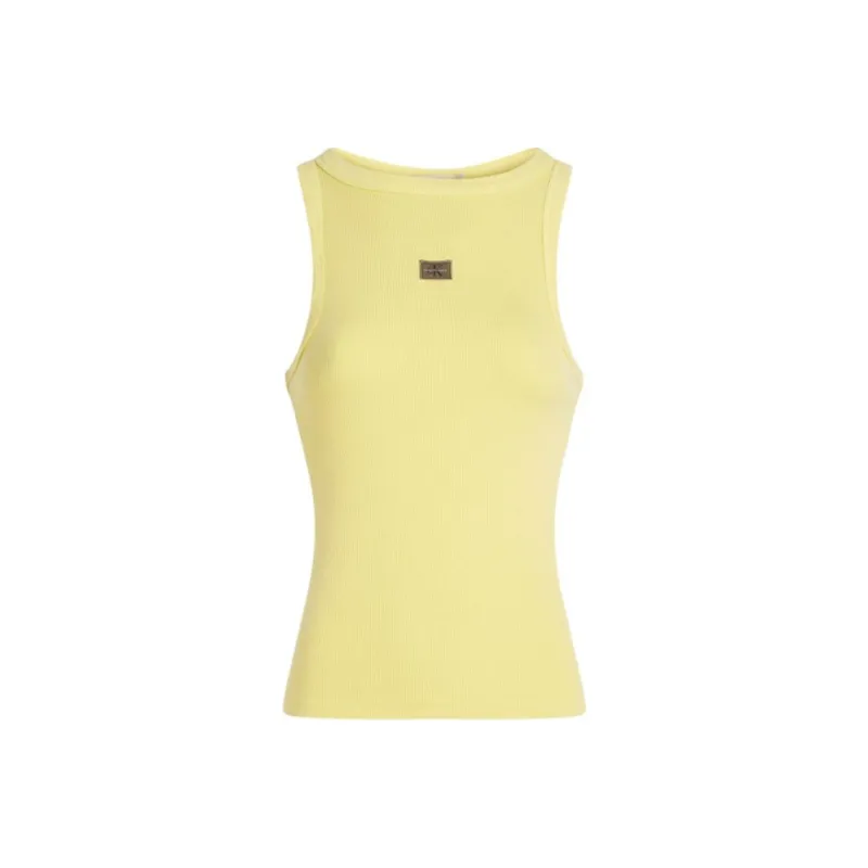 CALVIN KLEIN Tank Top Women's Yellow-0