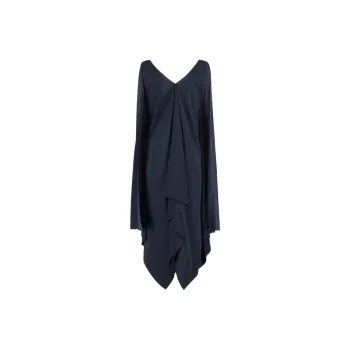 Gianluca Capannolo Long Sleeved Dress Women's Blue
