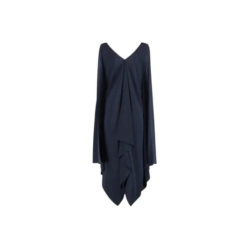 Gianluca Capannolo Long Sleeved Dress Women's Blue-0