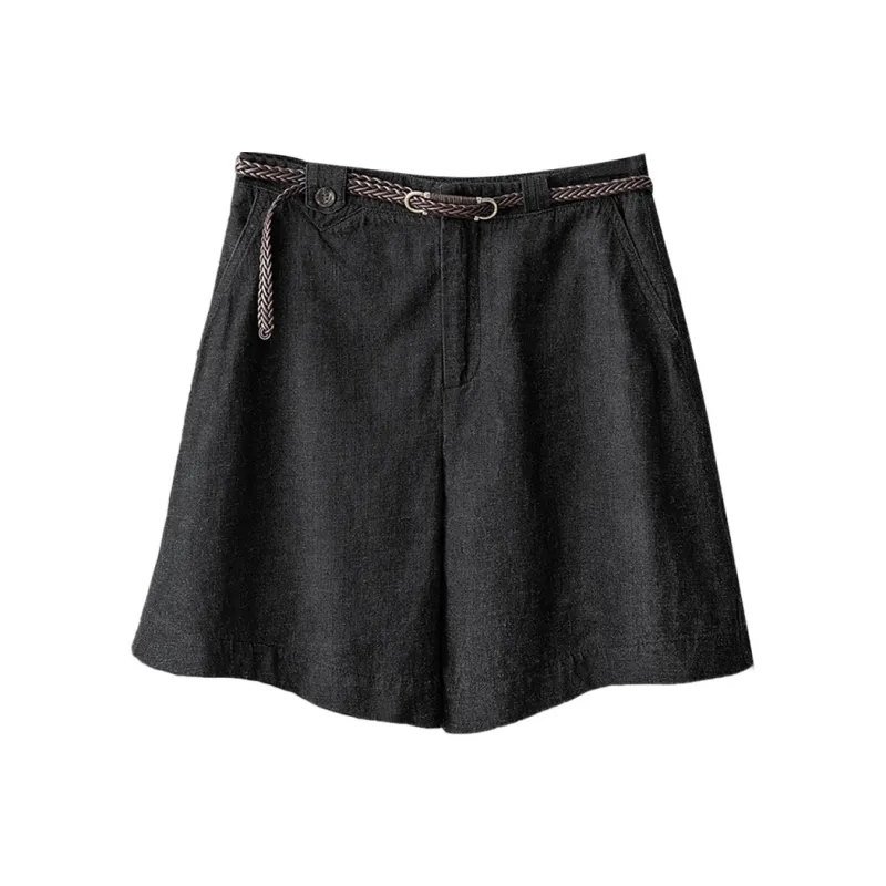 Cypress House Denim Shorts Women's Dark Blue-4
