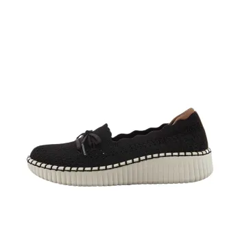 Skechers Wilshire Blvd Low Top Casual Shoes Women's Black