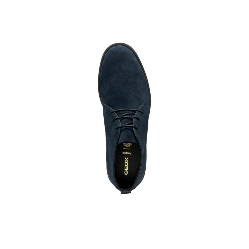 GEOX Spherica Ec17 Ankle Boots Men's Marine Blue-6