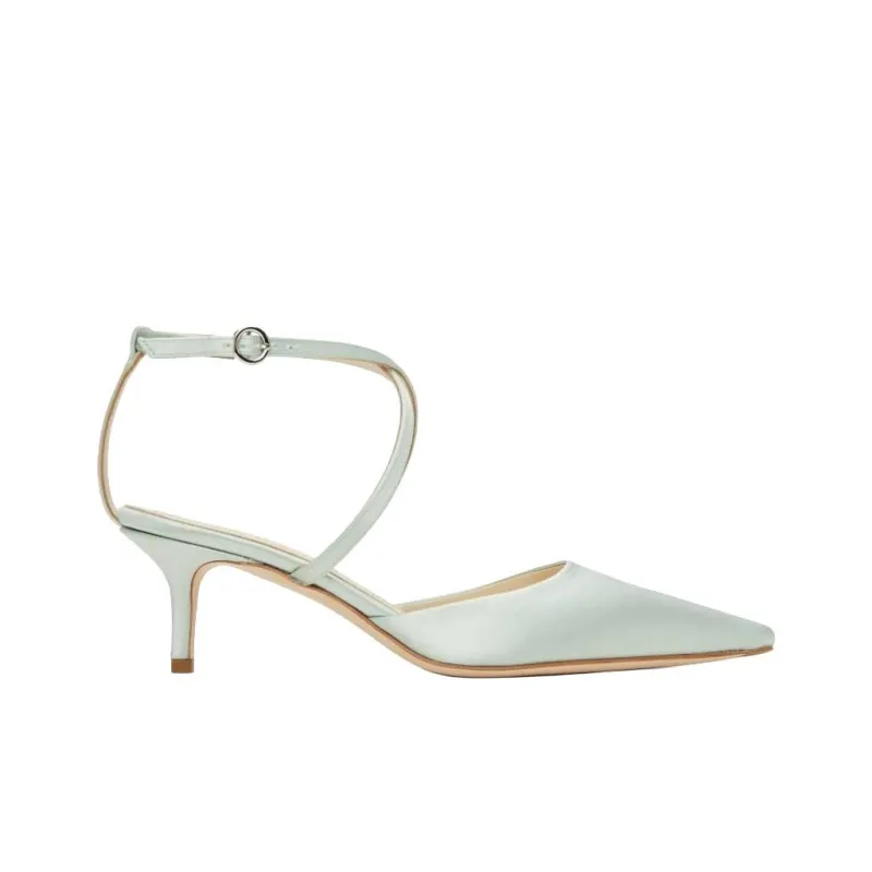 Aeyde Salome Slim Heel High Heels 5cm Women's Light Blue-1