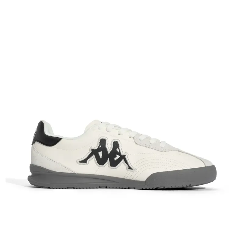 Kappa Abrasion Resistant Low Top Skateboard Shoes Unisex White-1