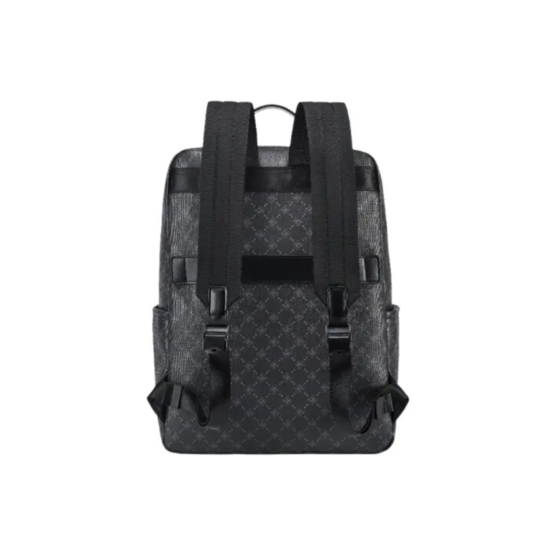 MEXICAN PVC Laptop Bag Backpack Regular Unisex Black-4