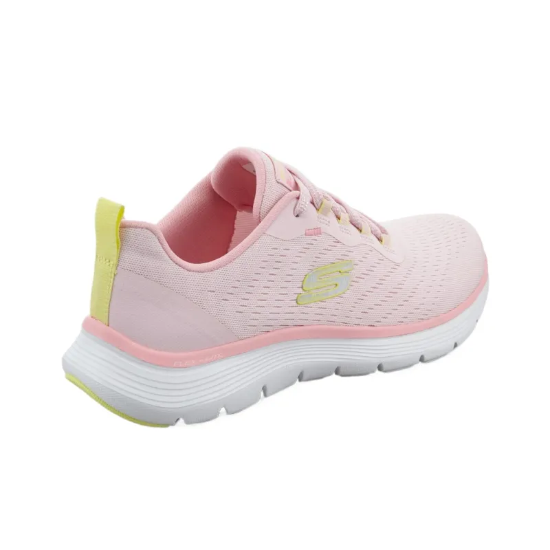 Skechers Flex Appeal 5.0 Abrasion Resistant Low Top Casual Shoes Women's Pink-2
