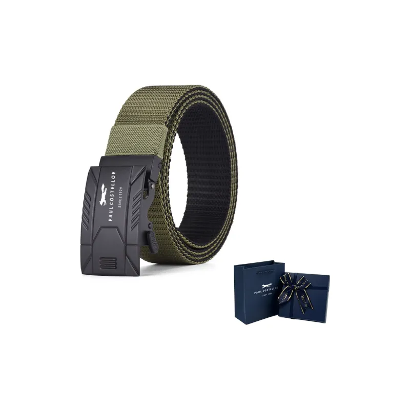 PAUL COSTELLOE Imitation Nylon Belt Unisex 3.7cm-33