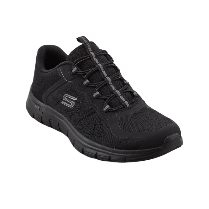 Skechers ARCH FIT VISTA Low Top Casual Shoes Women's Black-2