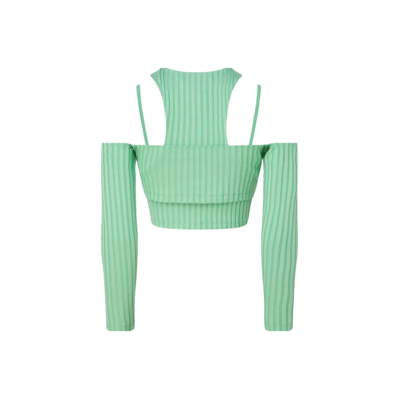 CALVIN KLEIN T Shirt Women's Green-1