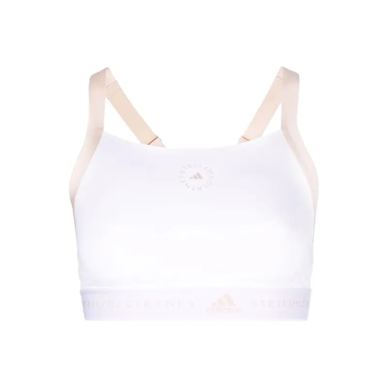 Adidas Sleeveless Sports Shirts Women's White-0