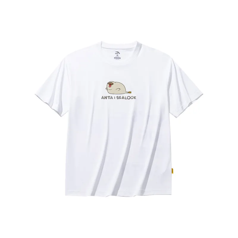Anta x HAIBAOKANKAN,LIANMINGKUAN Life Collection T Shirt Unisex-0