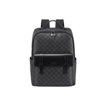 MEXICAN PVC Laptop Bag Backpack Regular Unisex Black