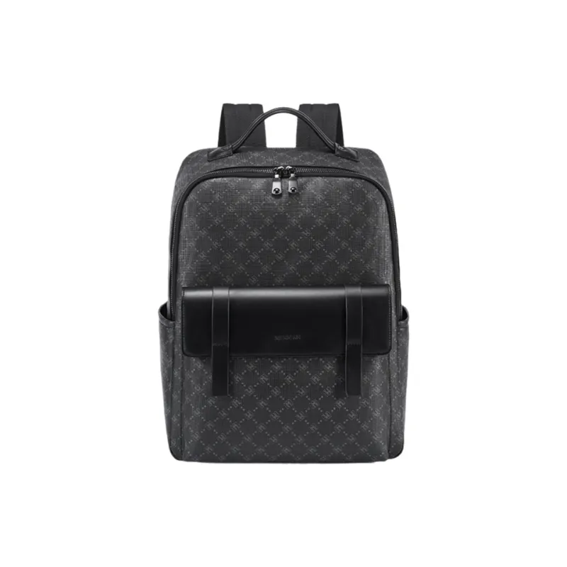 MEXICAN PVC Laptop Bag Backpack Regular Unisex Black-0