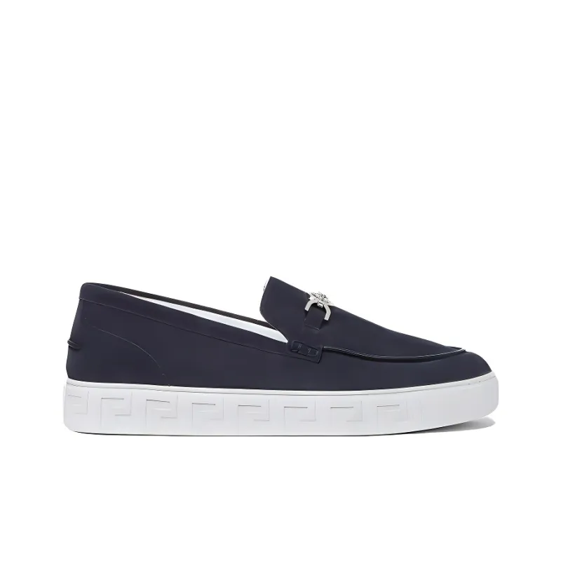 VERSACE Medusa '95 Versace Loafers Men's Blue-1
