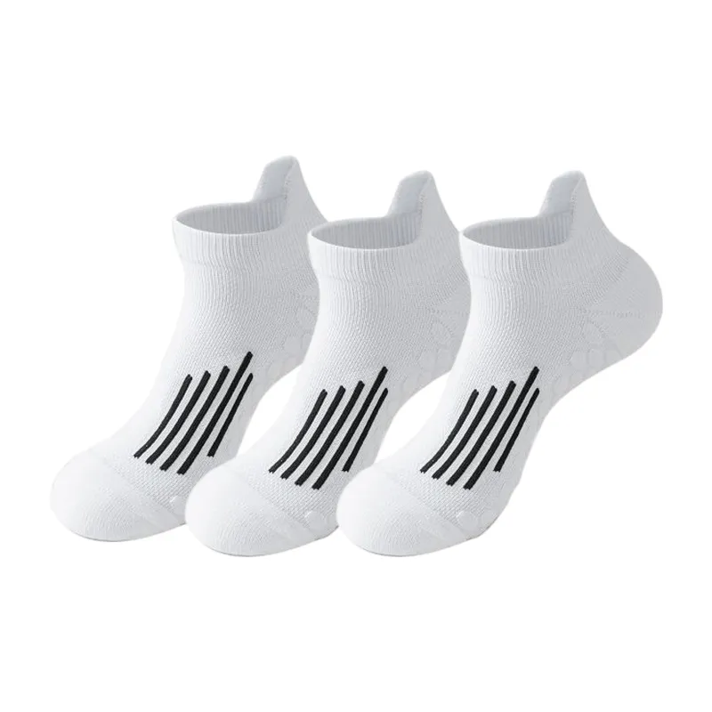 TLXT Running Socks Men's Lightweight Breathable Comfortable Shock Absorbers Moisture Wicking, Students Basketball Socks-0