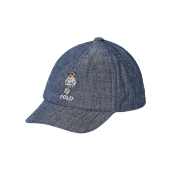 Ralph Lauren Cotton Baseball Caps Kids' Blue