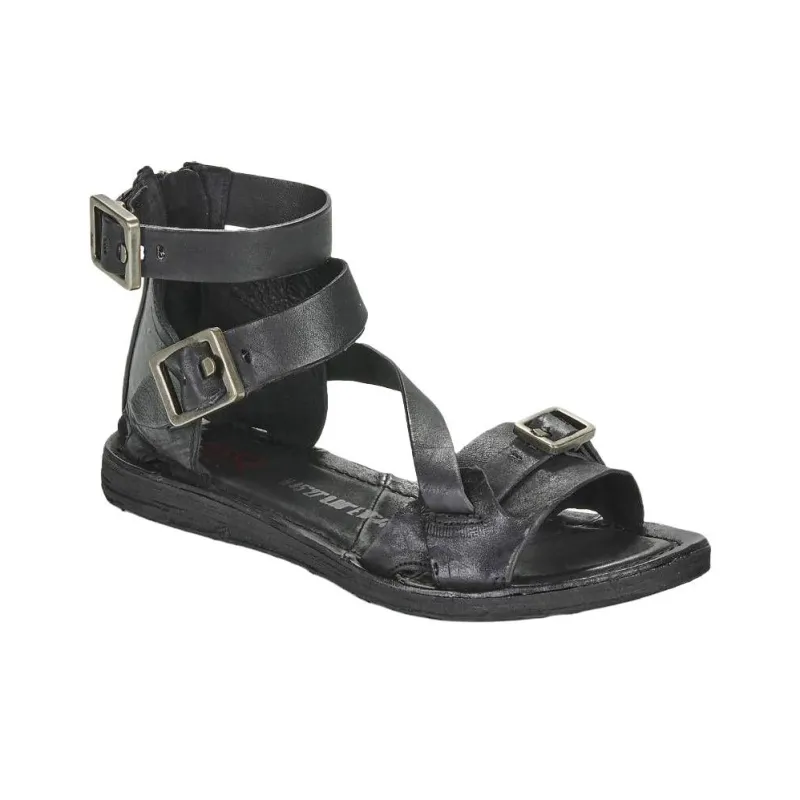 AirStep RAMOS STAP Roman Sandals 1cm Women's Black-2
