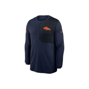 Nike New England Patriots Sideline Coach Men's Nike Dri FIT Nfl Long Sleeve Top