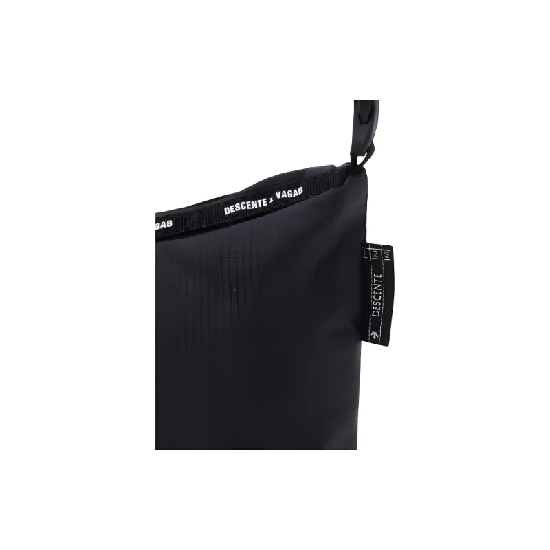 DESCENTE Nylon Crossbody Bag, Shoulder Bag Mini Unisex Black-4
