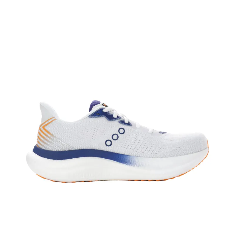 Saucony Triumph 23 Anti Slip Wear Resistant Low Top Running Shoes Men's White-1