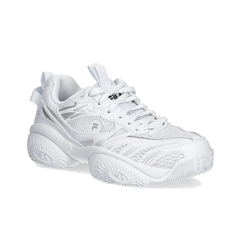 FILA Abrasion Resistant Low Top Casual Shoes Women's White-2