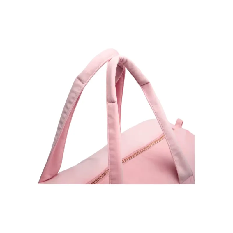 DECATHLON 15L Polyester Cylinder Bag Travel Bag Kids' Pink-4