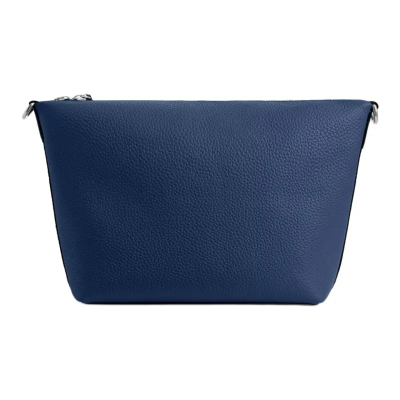 COACH Messenger Leather Messenger Bag, Crossbody Bag, Shoulder Bag Medium Size Men's Dark Blue-2