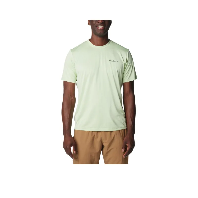Columbia Hike T Shirts Men Light Green-0