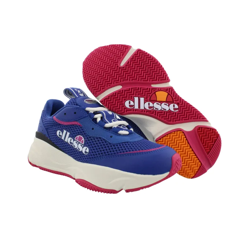 Ellesse Masello Text Abrasion Resistant Low Top Running Shoes Women's Blue-3
