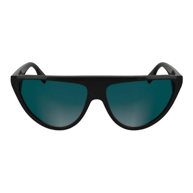 KARL LAGERFELD Plastic Irregular Shape Sunglasses Women's Black-1