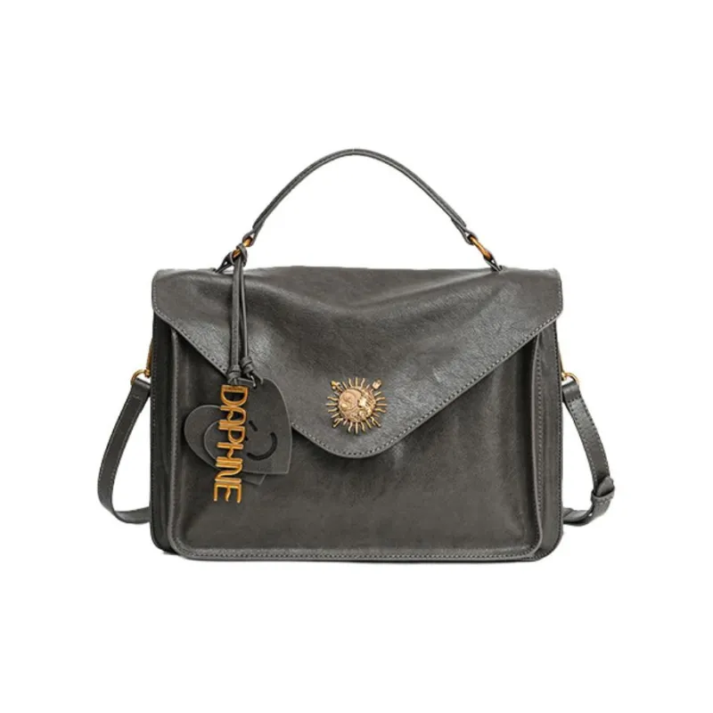 DAPHNE PU One Shoulder Handbag Women's Coffee/Brown-10