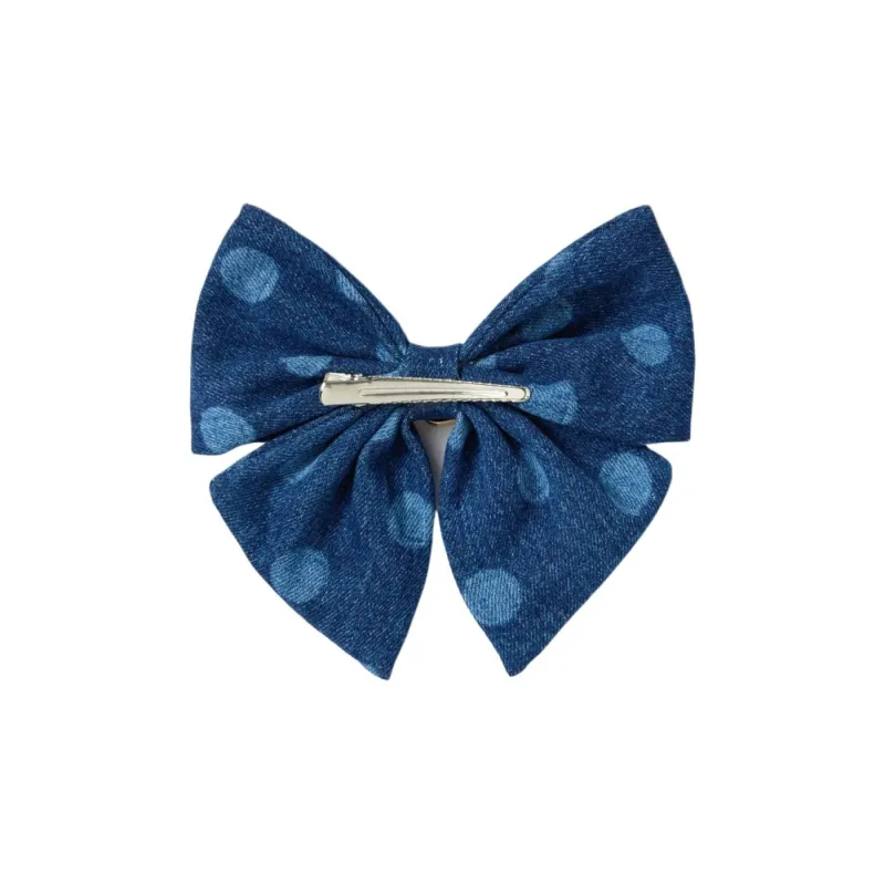 Self portrait Cotton Hair Clips Women's Blue-1