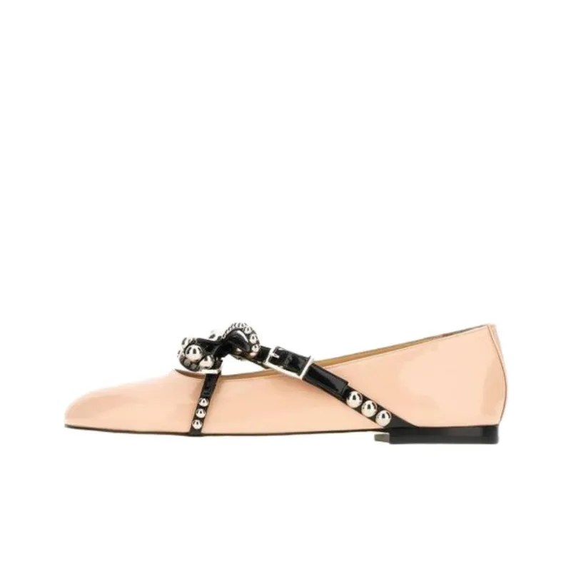 MACH & MACH Beads Casual Single Shoes Women's Pink-0