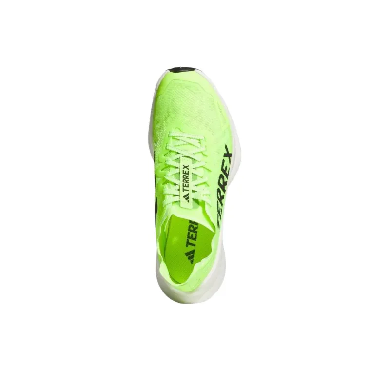 Adidas Terre Abrasion Resistant Low Top Running Shoes Unisex Neon Green-3