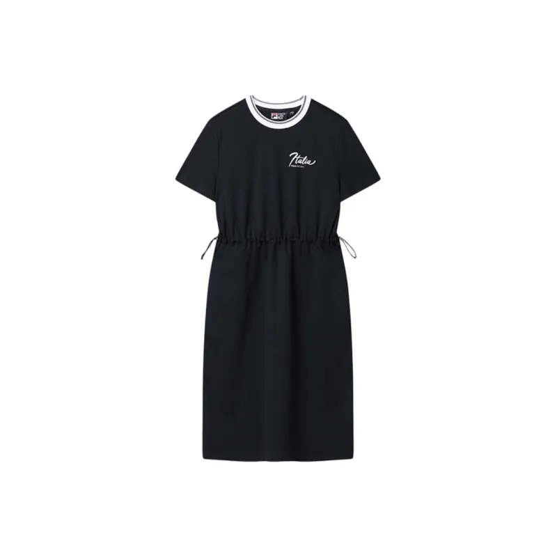 FILA WHITE Short Sleeved Dress Women's-0