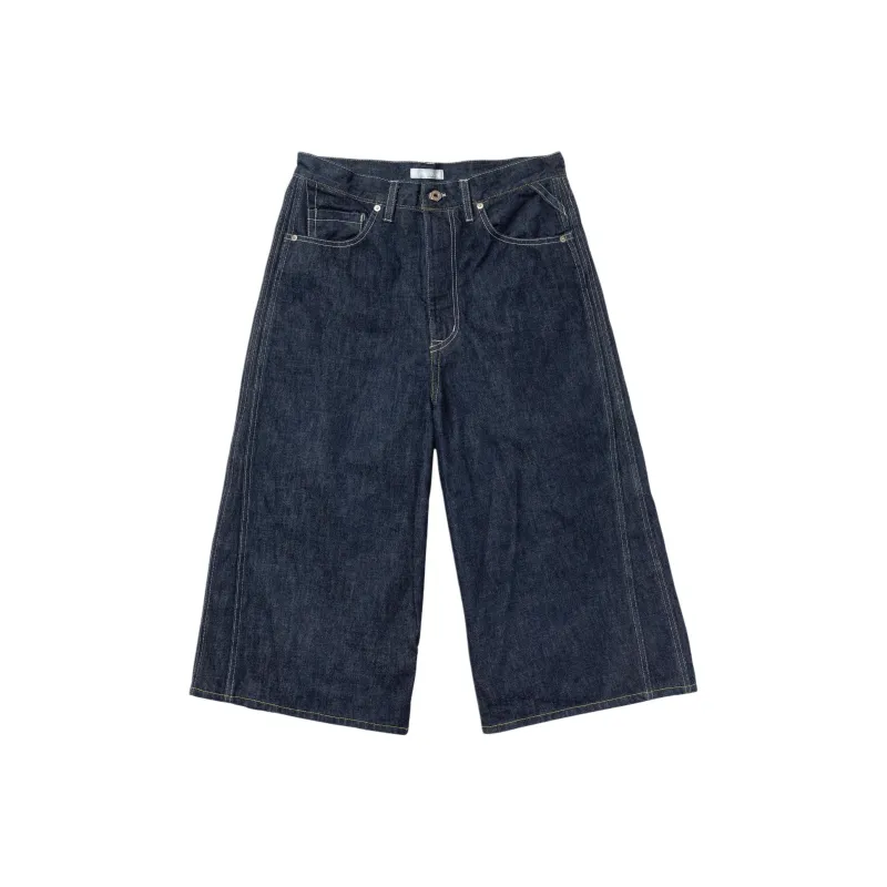 ROTOL Denim Shorts Unisex Indigo-0