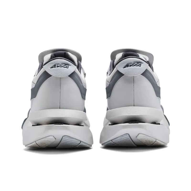 AVIA Sports Life Collection Cushioning Height Increase Low Top Running Shoes Unisex Silver Gray-3