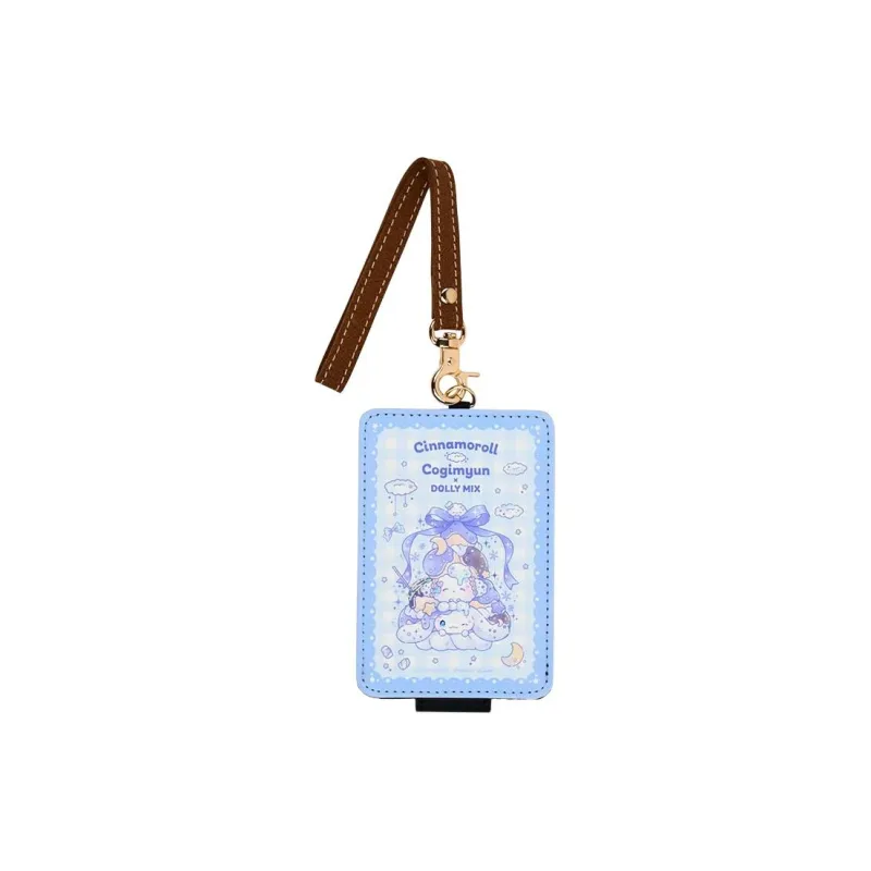 Sanrio PU Card Holder Women's Blue-0