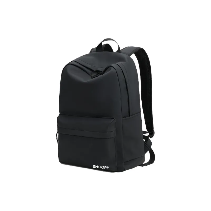 SNOOPY Polyester Backpack Unisex Black/White-0