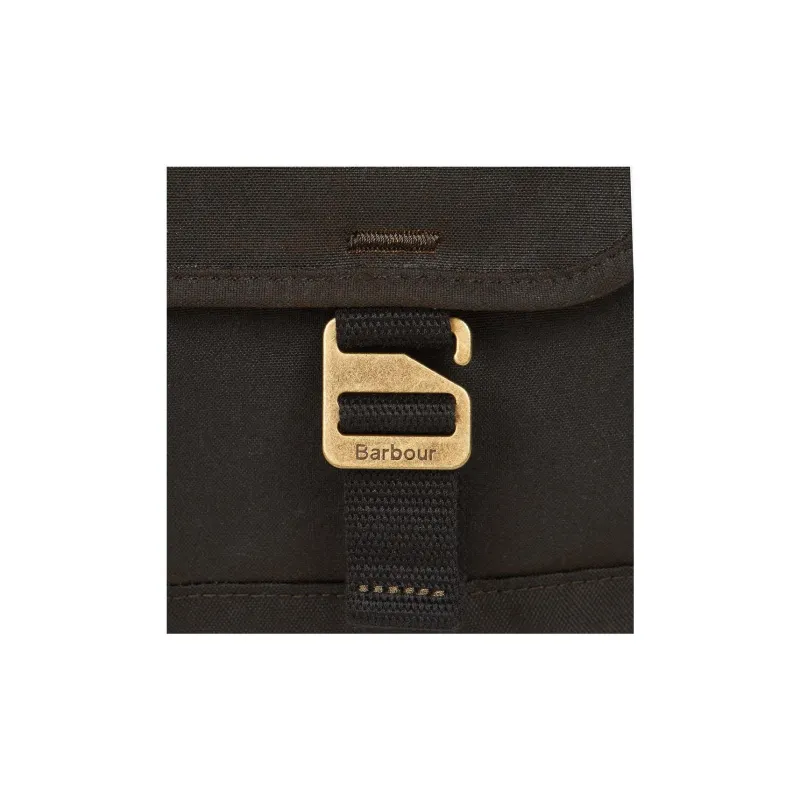 BARBOUR Batik Fabric Shoulder Bag Men's Black-2