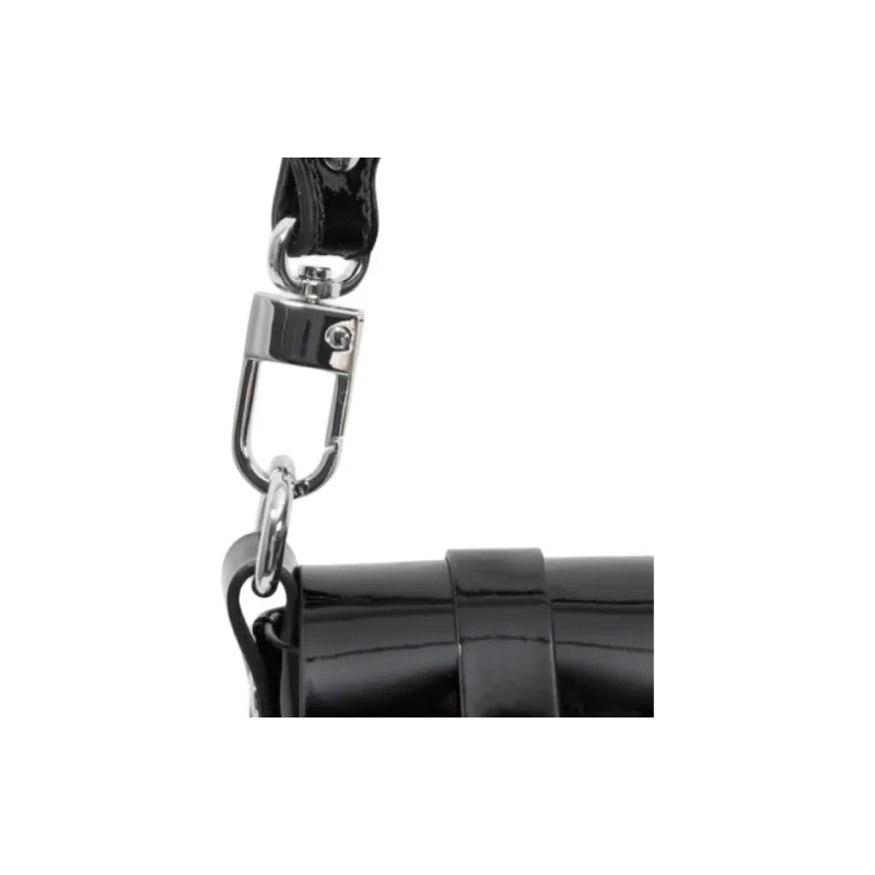 Vivienne Westwood Leather Shoulder Bag Women's Black-4