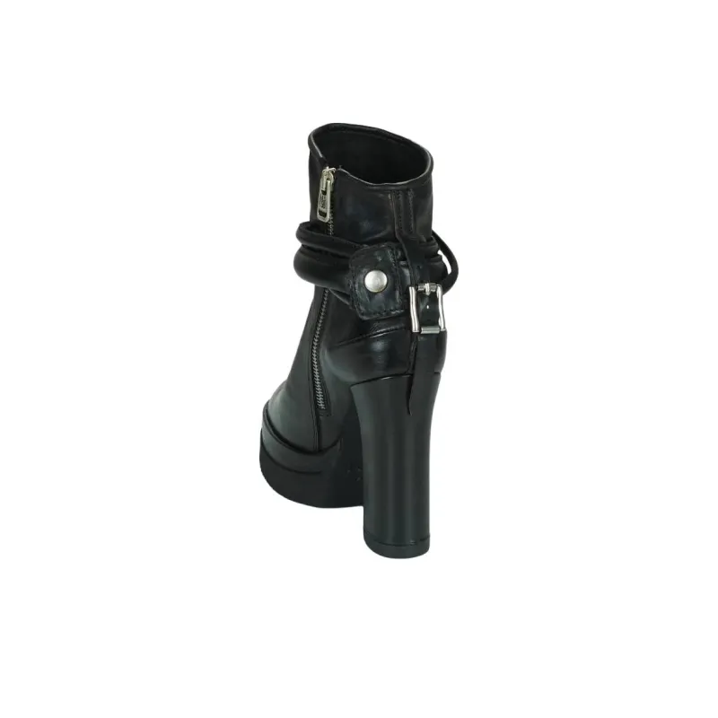 AirStep VIVENT Ankle Boots 12cm Women's Black-5