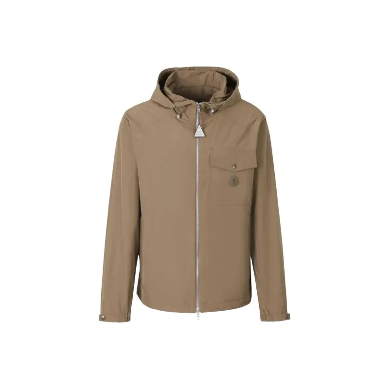 Moncler SS25 Jackets & Coats Men's Khaki Brown-0