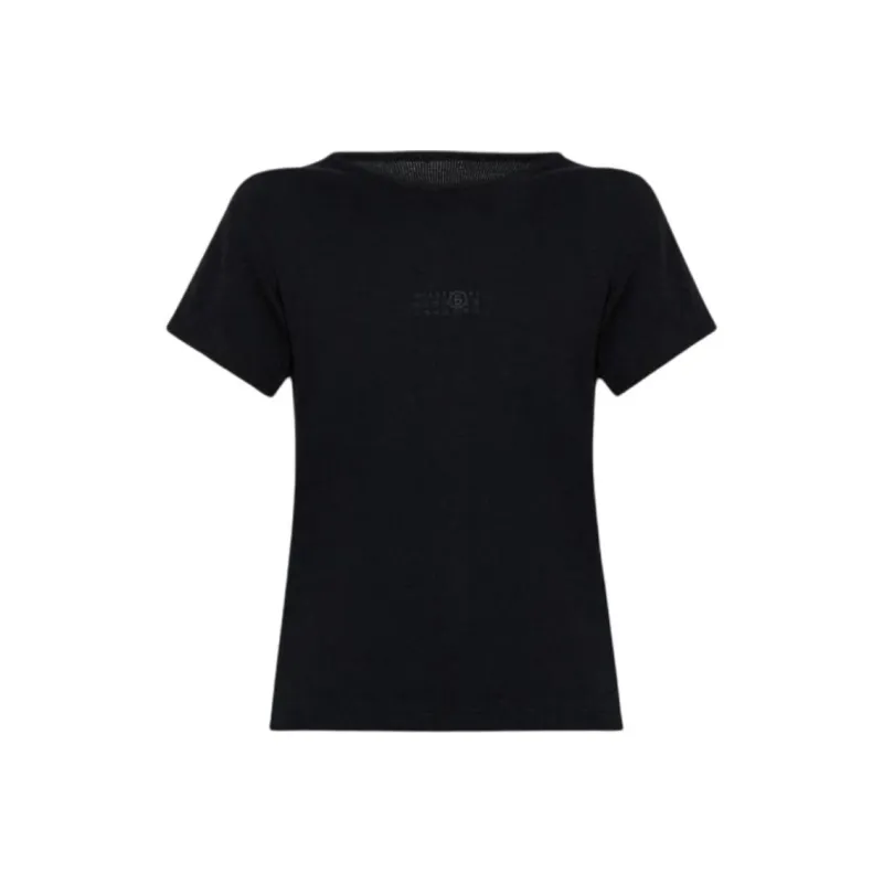 MM6 Maison Margiela T Shirt Women's Black-0