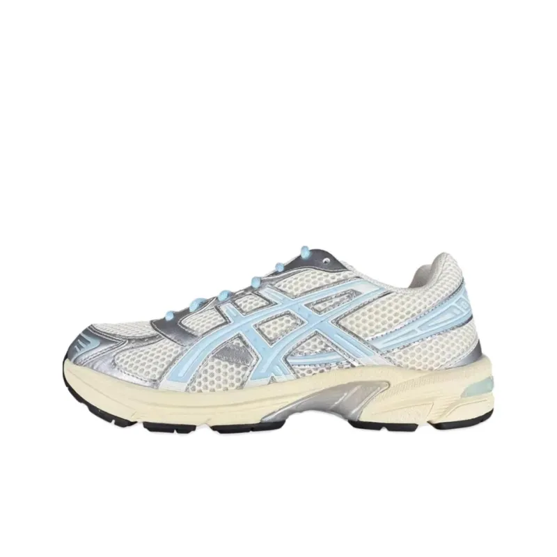 KITH x Asics Gel 1130 Abrasion Resistant Low Top Running Shoes Unisex White Blue-0