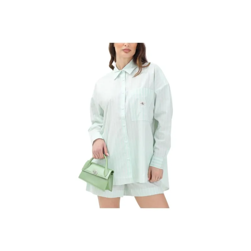 CALVIN KLEIN Shirt Women's Mint Green-0