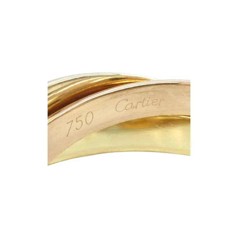 Cartier 2010s 18K Gold Trinity Ring-1